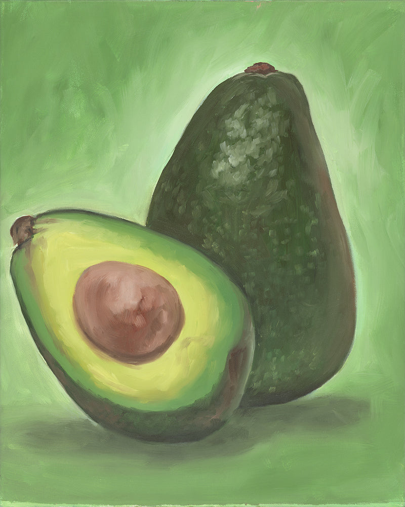 Avocado - Oil on Canvas - 16 x 20"