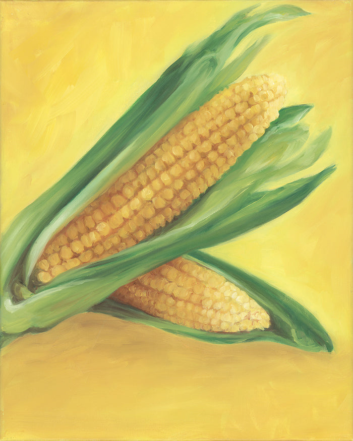 Corn- Oil on Canvas - 16 x 20