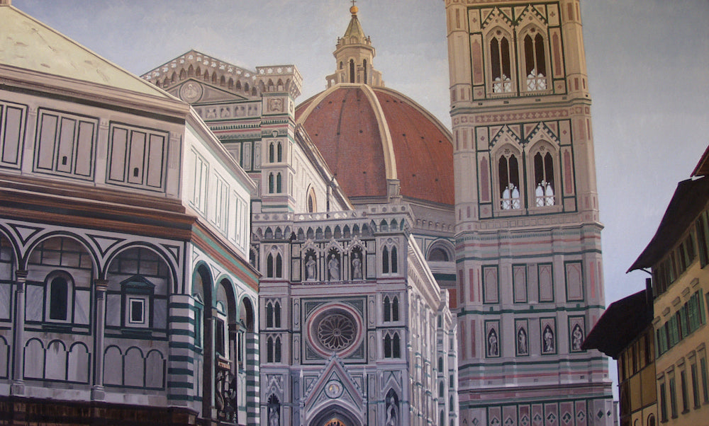 Duomo - Oil on Canvas - 36 x 60"