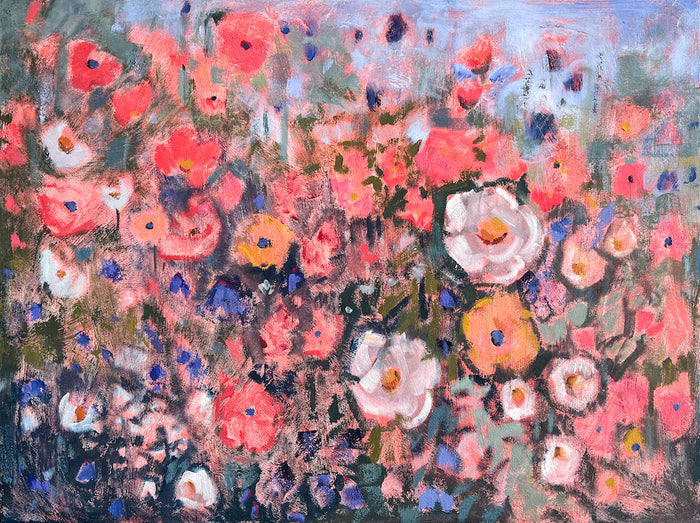 Flores Silvestres - Acrylic on Canvas - 36 x 48