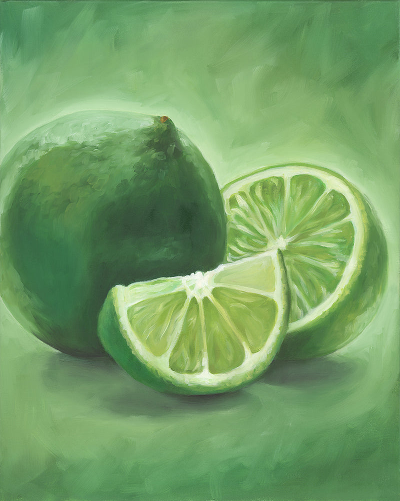 Lime - Oil on Canvas - 16 x 20"
