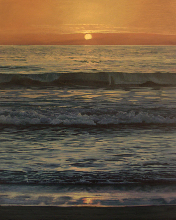 Pacific Sunset - Oil on Canvas - 60 x 48