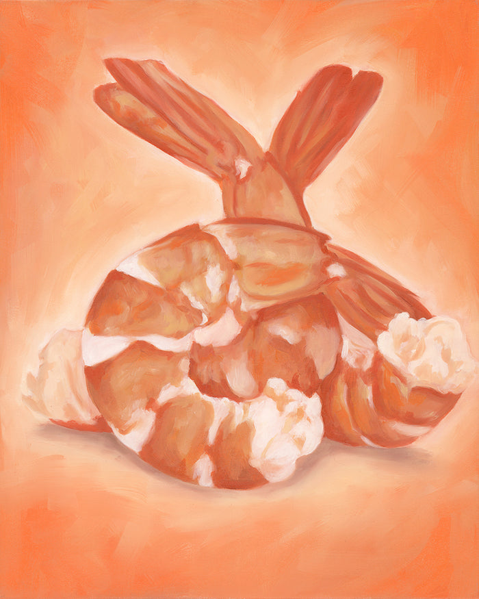 Shrimp - Oil on Canvas - 16 x 20