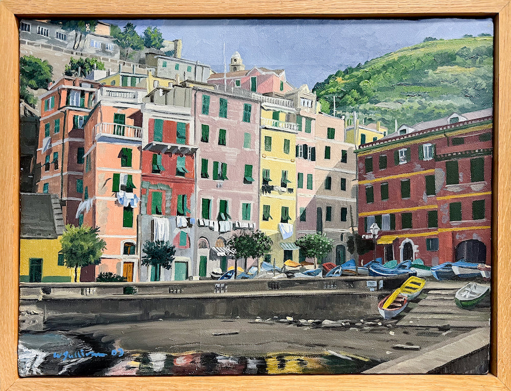Vernazza - Oil on Canvas - 12 x 16"