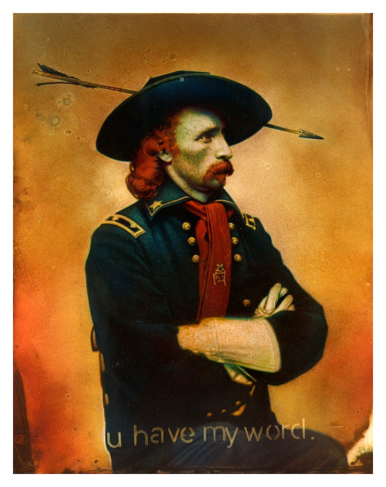 Custer - Original Acrylic Painting - 16 x 20"