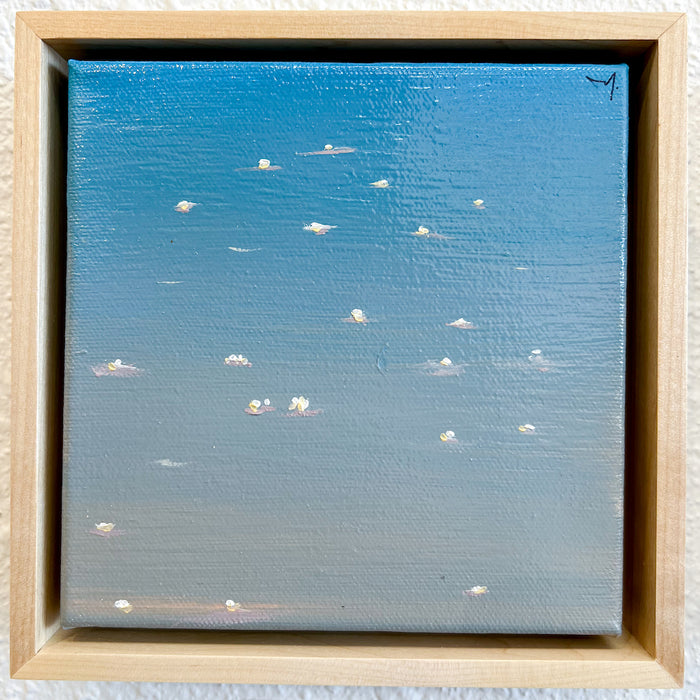Stars For A Blanket - Oil on Canvas - 6 x 6