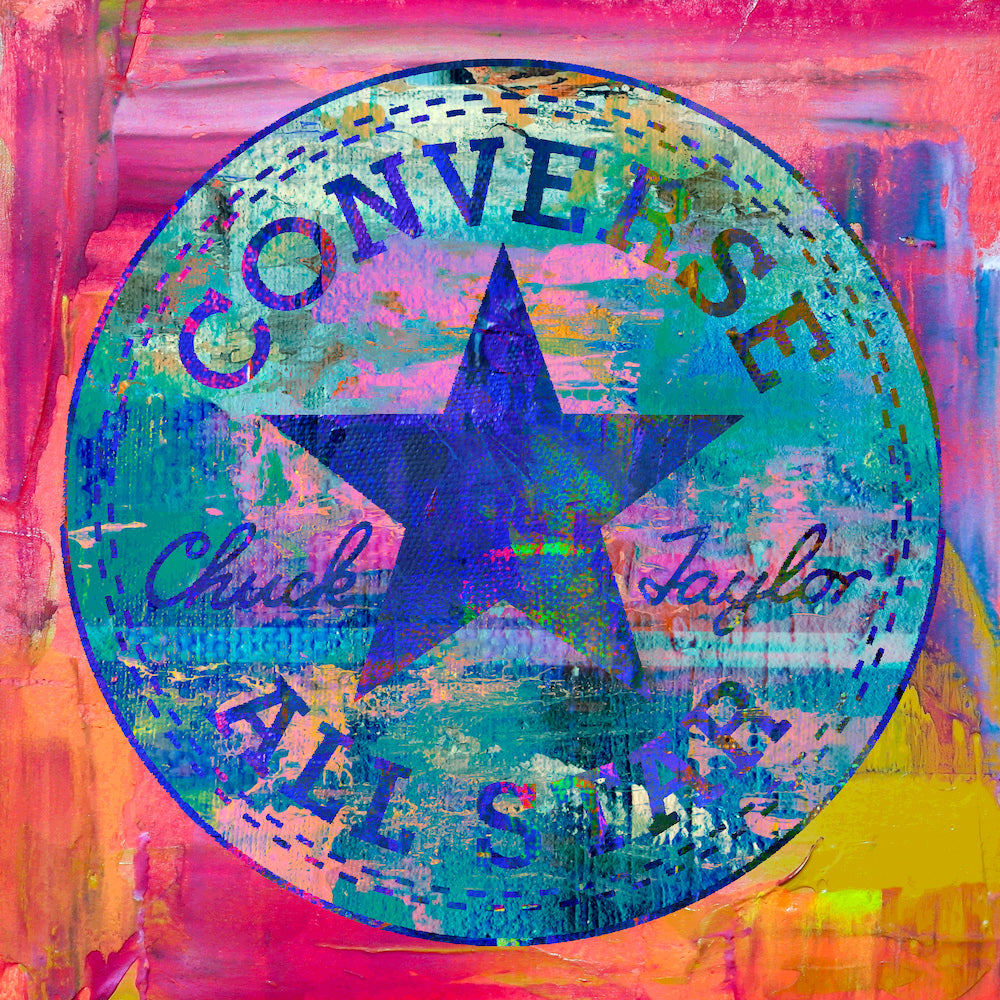 Converse - Signed Limited Edition (/50)  - Giclee Reproduction on Gallery Wrapped Canvas - 38 x 38"